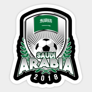 Saudi Arabia Soccer 2018 Sticker